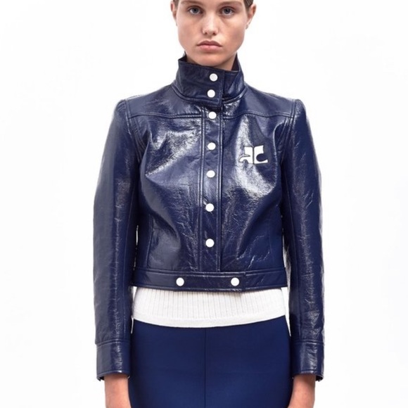 AUTHENTIC VINTAGE Courreges Blue
Vinyl Jacket
